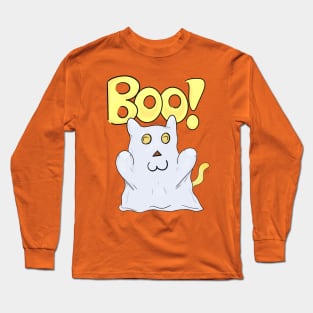 Kitten Boo! Long Sleeve T-Shirt